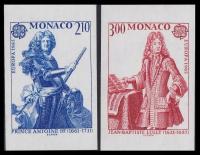 Monako 1985 Mi 1681-82 B ** Słania Europa Cept