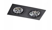 OCZKO HALOGENOWE AZZARDO SIRO 2 AZ2806 CZARNY