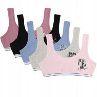 BIUSTONOSZ STANIK TOP DZIECIĘCY 158-164 -ZESTAW 5 SZTUK LILLY BLING