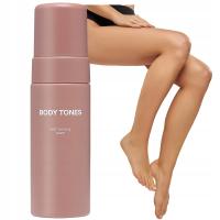 Автозагар в пене пена для загара BODY TONES увлажняет разглаживает