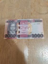 Sudan Południowy - 1000 Funtów - 2020 - UNC