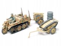 Автомобиль Kettenkraftrad и Goliath модель 32502 Tamiya