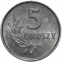 5 gr groszy 1960