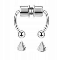 Fake септума У Серьгу для Носа Сталь Панк Магниты