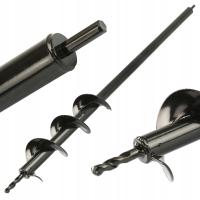 ŚWIDER OGRODOWY WIERTNICA GLEBOWA WIERTŁO NA WIERTARKĘ ZIEMI SADZENIA 10x80