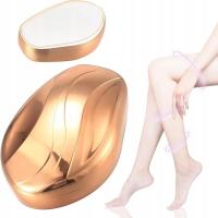 Bezbolesny Depilator Kryształowy - Skuteczne Usuwanie Włosów i Peeling