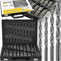 Сверла для металла стали HSS 170ШТ сверло 1-10 мм набор сверл чемодан