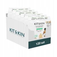 Eko Pieluchomajtki Hipoalergiczne Kit & Kin, R 5 (12-17kg) KARTON 120 szt.