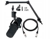 Zestaw Shure SM 7 B Podcast Bundle Mikrofon Dynamiczny ramię i kabel