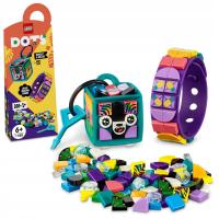 LEGO DOTS 41945 Neonowy tygrys - bransoletka i ozdoba do torby
