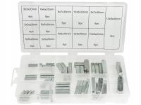 Kliny proste Falcon zestaw 60 el. 3x3-12x8 mm