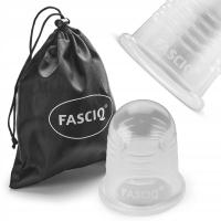 BAŃKA chińska SILIKONOWA do masażu FASCIQ antycellulitowa DUŻA 8 x 7 cm XL