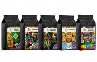 Kawa ziarnista Zestaw 5x250g 100% ARABICA Świeżo Palona - LOS GUSTOS