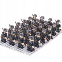 24шт. немецкая армия армия солдаты WW2 LEGO
