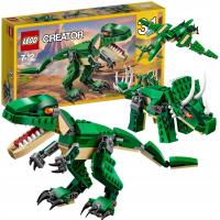LEGO CREATOR 3W1 POTĘŻNE DINOZAURY ZESTAW DO ZABAWY PREZENT ŚWIĘTA