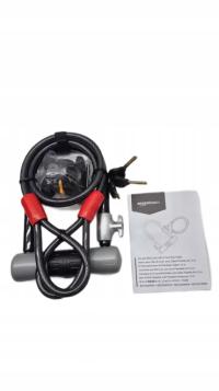 ZAPIĘCIE U-LOCK AMAZON Z LINKAMI BLOKADA NA KLUCZ - NA ROWER / MOTOR