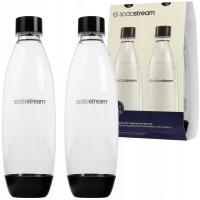 Набор бутылок для SodaStream Fuse saturator Black 2x1l