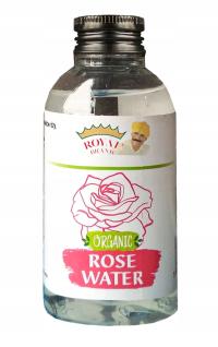 Woda Różana spożywcza DO PIECZENIA Z ZAKRĘTKĄ BIO KETO z Kwiatów Róży 100%
