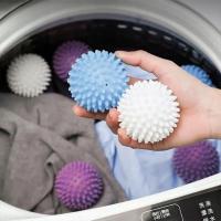 Kulki do prania z tworzywa sztucznego kolor biały 1 szt