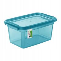 Pojemnik z uchylną pokrywą przezroczysty 29cm