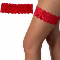 КРАСНАЯ ПОДВЯЗКА КРУЖЕВА ВЫПУСКНОГО ВЕЧЕРА