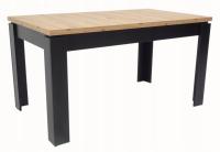 MASYWNY rozkładany do 180cm stół dąb artisan do SALON jadalni kuchni pokoju