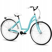 Женский городской велосипед колеса 26 дюймов легкий женский ретро ECO City Bike бесплатно