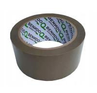 TAŚMA pakowa BENNDO 48/100m BRĄZ mocna 36 sztuk