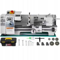 Mini Tokarka do metalu 210x400mm 750W 3 Szczękowy Uchwyt 0-2250 obr./min