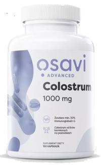 OSAVI Colostrum 1000mg 30% IgG 120 капсул молозиво молозиво
