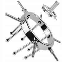 STALOWY WZIERNIK ANALNY DO FISTINGU ROZSZERZACZ ROZWIERACZ ODBYTU DILATOR