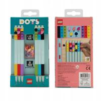 LEGO Dots długopisy żelowe z płytkami do dekoracji 6 szt.