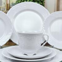 ĆMIELÓW ROCOCO 0001 ZESTAW OBIADOWY I KAWOWY 30 EL NA 6 OSÓB