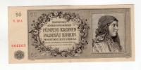 Protektorat Czech i Moraw 50 koron 1944