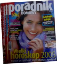 Poradnik domowy nr 1-4,8,10 z 2005 roku