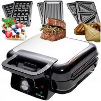 Opiekacz Berlinger MAX-2050-W Opiekacz grill gofrownica czarny 2050 W