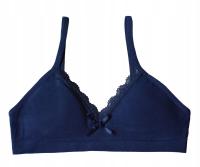 Biustonosz TOP * S * dla dziewczynki granat