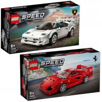 LEGO Speed Champions 76934 Supersamochód Ferrari F40 + Lamborghini Countach