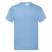 Мужская футболка FRUIT of the LOOM ORIGINAL Blue M