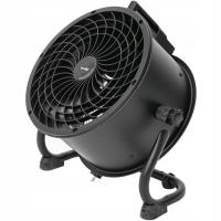 Wentylator podłogowy z regulacją prędkości i kierunku Eurolite AF-9 czarny