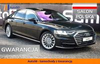 Audi A8 1 Wł SALON PL MA WSZYSTKO! Tablet, Wentylacja Webasto Rolety FV23%