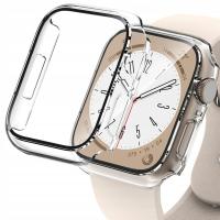 ETUI 2w1 DO APPLE WATCH 4 / 5 / 6 / SE 44 MM SZKŁO HARTOWANE CLEAR NAKŁADKA
