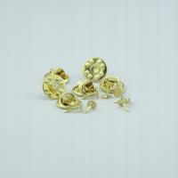 Застежка-бабочка для броши-золото-20 пар