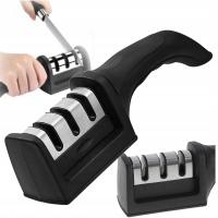 Точилка для кухонных ножей трехфазный точильный камень для кухонного ножа 3в1