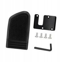 Osłona pedału hamulca Wymienny zestaw przedłużaczy Metal do Softail Standard Black