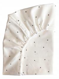 Простыня в детскую кроватку на резинке премиум 120x60