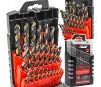 Сверла по металлу сталь набор сверл 1-13 мм 25шт HSS сильный твердый острый