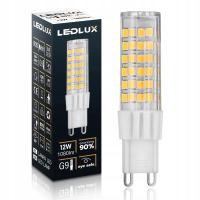 Żarówka LED G9 12W =95W SMD ciepła neutralna zimna Premium LEDLUX nie mruga