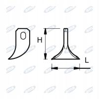 Bijak młotkowy Samasz -zamiennik, 84416