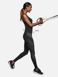 Damskie legginsy BAS BLEU Misty Black elastyczne